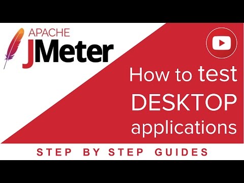 JMeter - How to test DESKTOP Applications (5 Steps)