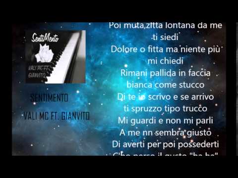 Vali Mc Feat.Gianvito-Sentimento (Video Lyrics)
