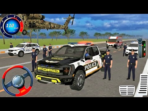 New Best Police 4x4 Jeep Simulator 3D Game: Real Police Cars Driving Games Android Gameplay