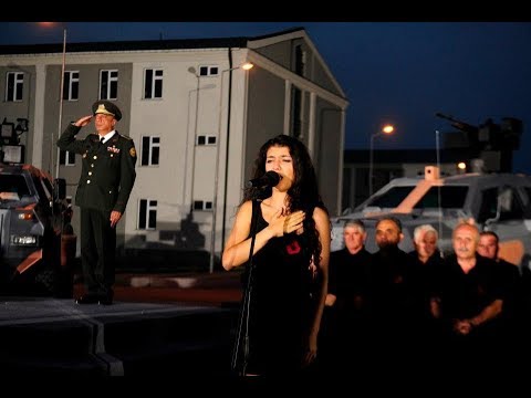 Georgian National Anthem "Tavisupleba/Liberty" by Nini Tsiklauri