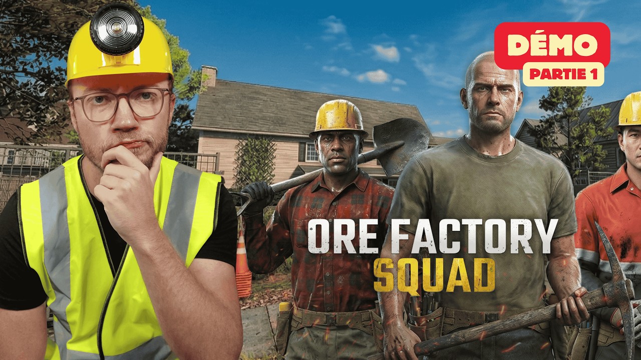 Ore Factory Squad — Ore Factory Squad : creuser, trier, automatiser et s'enrichir ! Démo