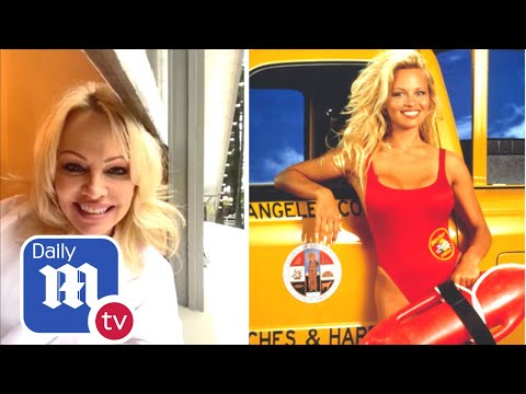 Exclusive! Pamela Anderson talks Baywatch and recent marriage to her bodyguard - DailyMail TV