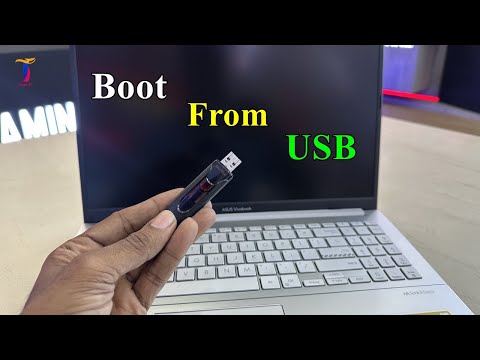 How to Boot from USB Drive Asus vivobook Laptop