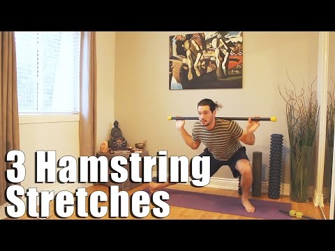 3 Dynamic Hamstring Stretches for Flexibility & Mobility Video