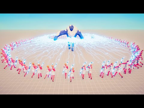 LIGHTNING ARCHERS CIRCLE vs EVERY FACTION | TABS Totally Accurate Battle Simulator