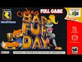 Conker S Bad Fur Day N64 100 Gameplay Walkthrough FULL GAME 4K60ᶠᵖˢ
