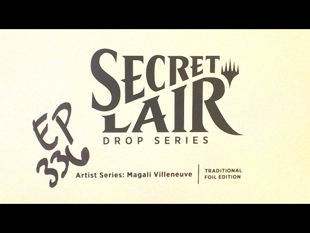 Vídeo relacionado con Magic the Gathering Secret Lair Drop: Artist Series: Magali Villeneuve - Foil Edition-