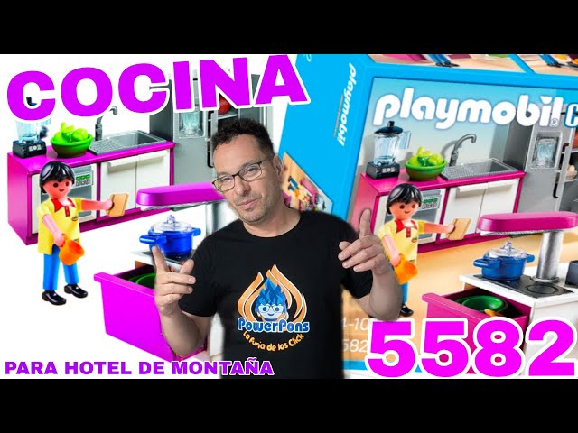 Vídeo relacionado con PLAYMOBIL Mansión Moderna de Lujo - Cocina de diseño Abierto, playset (5582)
