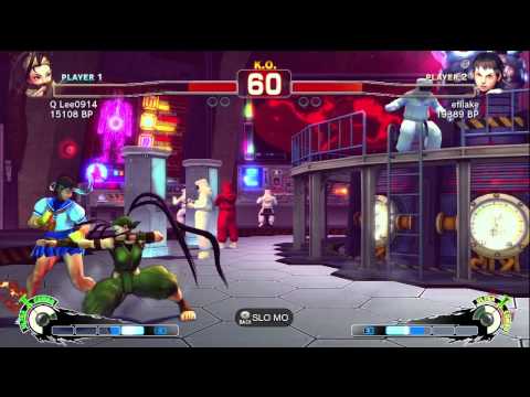 Uryo [Sakura] vs Q Lee0914 [Ibuki] SSF4 Japanese Online Ranked Matches - TRUE HIGH-DEF