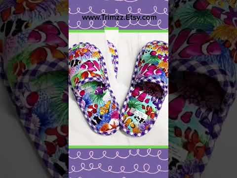 Once Upon a Time I was Making Slippers #trimzz #trimzz.net #handmade #handmadeslippers #slippers