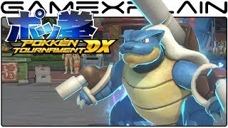 Pokkén Tournament DX - Blastoise DLC Gameplay