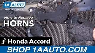 How to Replace Horns 08-12 Honda Accord