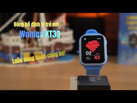 Đồng Hồ Định Vị Trẻ Em Wonlex KT33 – Đồng Hành Cùng Bé - Ba Mẹ Yên Tâm!