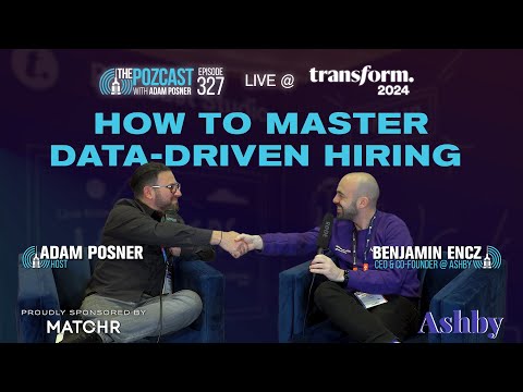 How to Master Data Driven Hiring: Benjamin Encz @ Ashby on ...