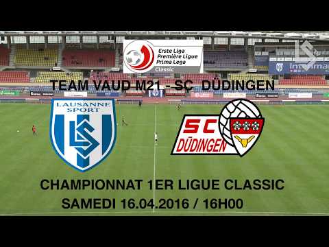 LSTV Live: Team Vaud M21 – SC Düdingen