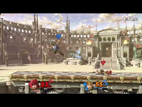 【スマブラSP】ロイVSリンク