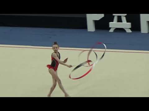 Enaella LEZINEAU ruban - 2025 Championnats de France Juniors 13ans