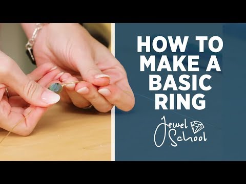 How to Make a Basic Ring | Jewelry 101 Video