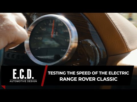 Tesla-Powered Range Rover Classic EV by ECD