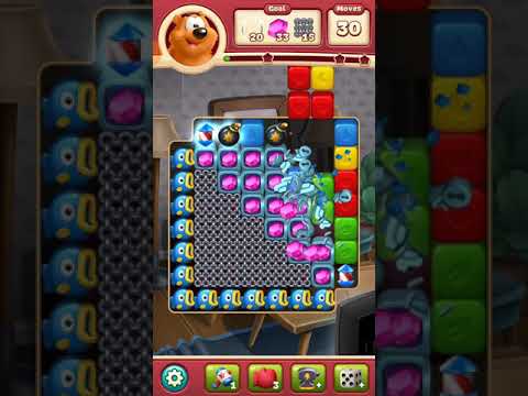 Toon blast 2856 Crown 2 Stars