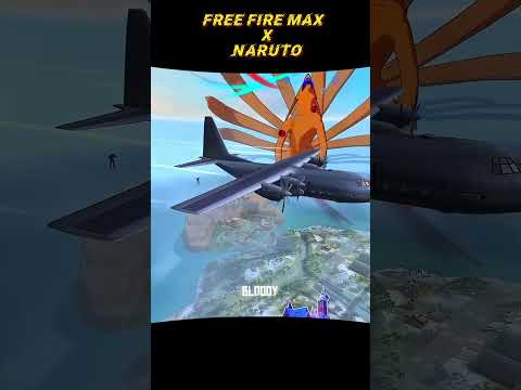 NARUTO 😎  X FREE FIRE MAX 🤡 BEST COLLABORATION EVER #viral_ff #gyangaming