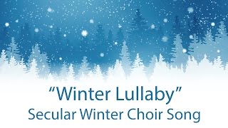 Secular Winter Choir Song (solo version) - Pinkzebra &quot;Winter Lullaby&quot; feat. Sofia Canale