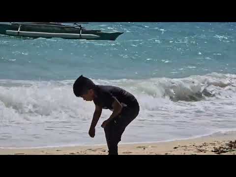 #lambugbeach #kawasan falls # whitesand beach ⛱️ #cebu #philipines 