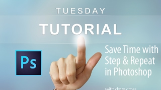 Save time with Step and Repeat in Photoshop