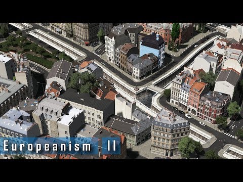 Cities: Skylines - E u r o p e a n i s m : II - Narrow inner-city canals