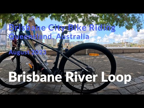Brisbane | River | Loop | Cycling | Riding - 4K