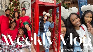 Weekly Vlog: Let me catch y’all up :) Disney for Christmas, spent time w/ family in & more!!