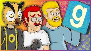 Gmod Scary Map &amp; Prop Hunt Funny Moments: The Paranormal Gmod Squad &amp; Roomba Rampage!