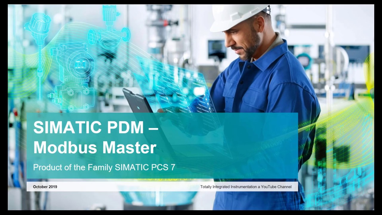 How to use Siemens Simatic PDM as a Modbus Master