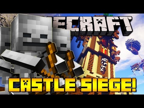 Minecraft CASTLE SIEGE (SAVE THE KING) | JeromeASF