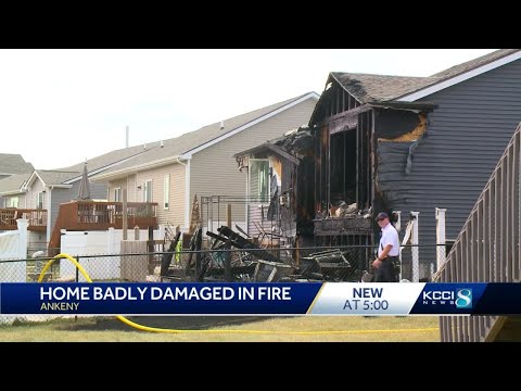 Investigation underway after Ankeny home damaged in fire