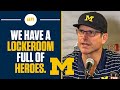 Jim Harbaugh PRAISES Entire Team After DOMINANT Win Over Ohio State I FULL INTERVIEW