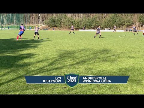 LZS Justynów - GLKS Andrespolia 3 - 2 ● Gole ● Liga Okręgowa 2022/23