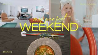 A simple weekend started with 10 hours of sleep 🌿 Home-cooked meals and healing vlog