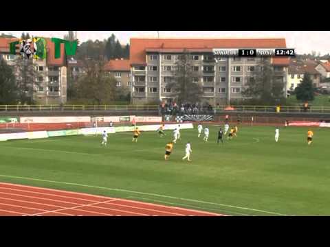 SESTŘIH: FK Baník Sokolov - FK Baník Most 1909 2:0 (1:0) 25.10.2014