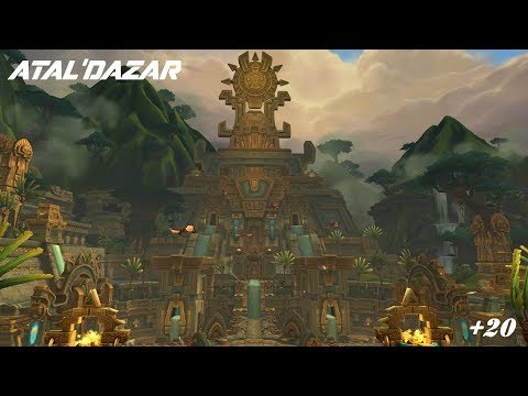 WoW: Battle for Azeroth - Atal'Dazar (Mythic) +20 - Havoc Demon Hunter PoV