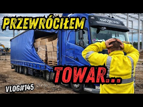 PRZEWRÓCIŁEM TOWAR !! Ostatnia trasa przed świętami 🫣🫢