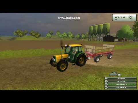 Farming Simulator 2013 tractor lights problem!!
