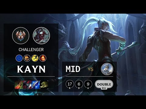Kayn Mid vs Galio - EUNE Challenger Patch 10.12