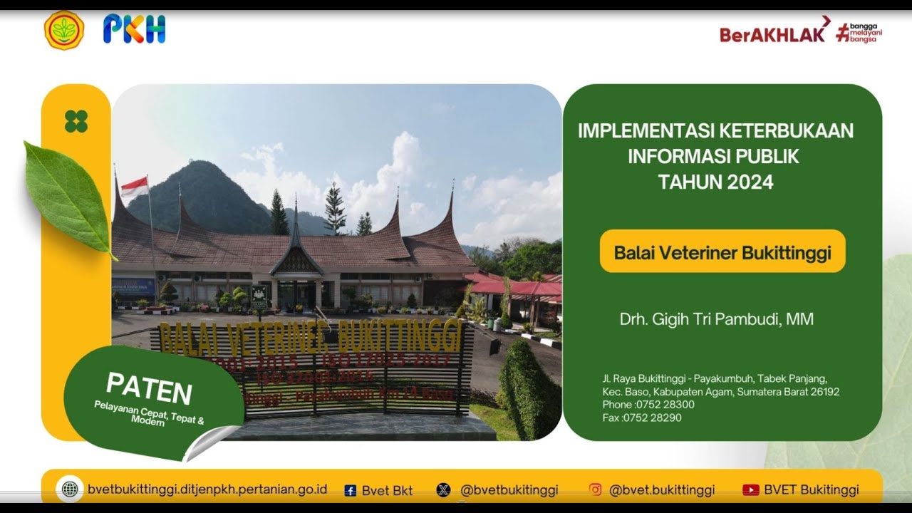 Implementasi Keterbukaan Informasi Publik BV Bukittinggi Tahun 2024