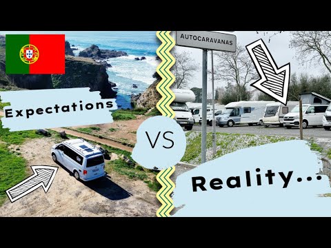 Vanlife in Algarve, Portugal | Expectations vs Reality