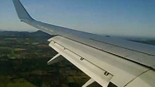 preview picture of video 'Landing Boeing 737-800 Transavia Palma de Mallorca'