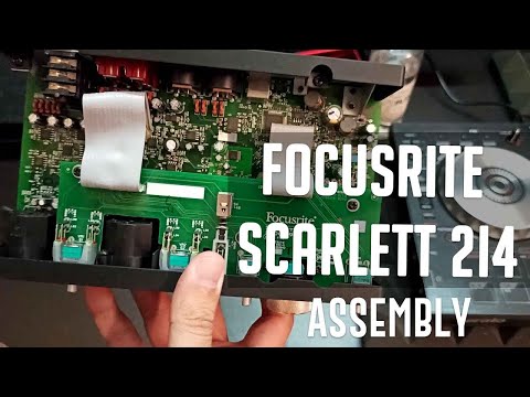 Focusrite Scarlett 2i4 Audio Interface Repair