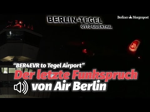 Der letzte airberlin-Flug: "Air Berlin forever, Over and Out" - [BER4EVR / AB6210]