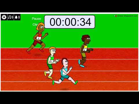 1 Minute Running Race Timer