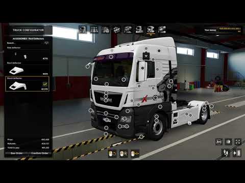 MAN TGX Euro 6 In-depth customisation